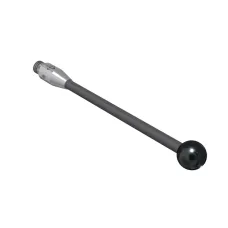 Куля з алмазним покриттям Stylus M3 5,05 мм, твердосплавний шток Ø2 мм, основа з нержавіючої сталі Ø4 мм, L40 мм, ML40 мм