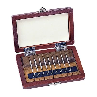 Gauge Block Set, Metric, Ins. Cert., ISO 9 Blocks, Grade 0, Ceramic 516-386-10 Mitutoyo