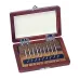 Gauge Block Set, Metric, Ins. Cert., ISO 9 Blocks, Grade 0, Ceramic 516-386-10 Mitutoyo