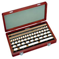 Gauge Block Set, Metric, JCSS Cert., ISO 103 Blocks, Grade K, Ceramic