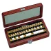Gauge Block Set, Metric, JCSS Cert., ISO 32 Blocks, Grade 0, Ceramic 516-366-60 Mitutoyo Gauge Block Set, Metric, JCSS Cert., ISO 32 Blocks, Grade 0, Ceramic 516-366-60 Mitutoyo