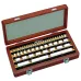 Gauge Block Set, Metric, JCSS Cert., ISO 47 Blocks, Grade 0, Ceramic 516-358-60 Mitutoyo Gauge Block Set, Metric, JCSS Cert., ISO 47 Blocks, Grade 0, Ceramic 516-358-60 Mitutoyo