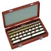 Gauge Block Set, Metric, JCSS Cert., ISO 56 Blocks, Grade 0, Ceramic 516-354-60 Mitutoyo Gauge Block Set, Metric, JCSS Cert., ISO 56 Blocks, Grade 0, Ceramic 516-354-60 Mitutoyo