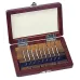 Gauge Block Set, Metric, Ins. Cert., ISO 9 Blocks, Grade 0, Ceramic 516-382-10 Mitutoyo