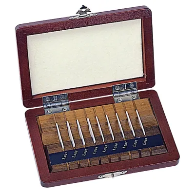Gauge Block Set, Metric, Ins. Cert., ISO 9 Blocks, Grade 1, Ceramic 516-383-10 Mitutoyo