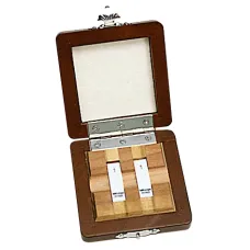 Gauge Block Set, Inch, Ins. Cert., ASME 2 Wear Blocks, Grade 0, Ceramic, 0,1"