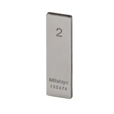 Блок вимірювальних приладів, метричний, сертифікат перевірки. ISO, клас 2, сталь, 0,78 мм 611919-041 Mitutoyo