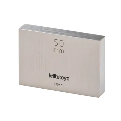Gauge Block, Metric, with JCSS Cert. ISO, Grade 2, Steel, 35mm 611755-046 Mitutoyo