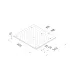 Special base plate 570 x 540 x 15 CRYSTA-Apex V 544 K551186 Mitutoyo