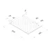 Special base plate 605 x 840 x 15 CRYSTA-Apex V 574 K551187 Mitutoyo