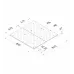 Special base plate 830 x 840 x 15 CRYSTA-Apex V 776 K551190 Mitutoyo