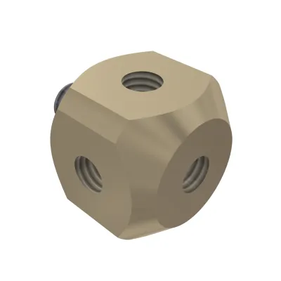 Cubical stylus holder M5 titanium square length 15,0mm K650052 Mitutoyo