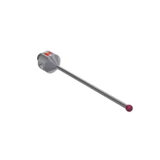 Stylus M5 ruby ball Ø3,0mm carbide stem Ø2,0mm, base titanium Ø11,0mm L 56,5mm, ML 46,5mm