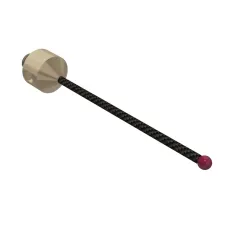 Stylus M5 ruby ball ø3,0mm Stylus M5, ruby ball Ø3mm, carbon fibre stem Ø2mm, titanium base Ø11mm, L56,5mm, ML46,5mm