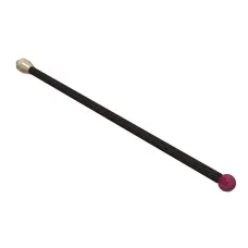 Stylus M5 ruby ball ø10,0mm Stylus M5, ruby ball Ø10mm, carbon fibre stem Ø6mm, titanium base Ø11mm, L195mm, ML187,63mm