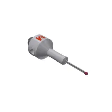 Stylus M5 ruby ball Ø1,35mm carbide stem step Ø4,0mm -Ø1,0mm, base titanium Ø11,0mm, L 31,325mm, ML 11,325mm