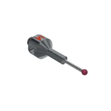 Stylus M5 ruby ball Ø2,5mm carbide stem step Ø4,0mm -Ø1,5mm, base titanium Ø11,0mm, L 30,75mm, ML 10,75mm