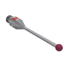 Рубінова кулька Stylus M3 Ø2,0 мм, твердосплавна ніжка Ø1,0 мм, основа нержавіюча сталь Ø4,0 мм L 20,0 мм, ML 14,9 мм