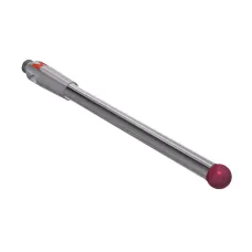 Stylus M2 ruby ball Ø2,5mm carbide stem Ø2,0mm, base stainless steel Ø3,0mm L 30,0mm, ML 25,0mm