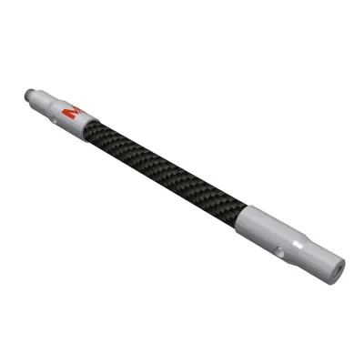 Extension M2, carbon fiber L 50,0mm stem Ø3,0mm, end pieces stainless steel K651351 Mitutoyo