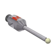 Stylus M2 кулька з оксиду цирконію Ø1,0 мм, твердосплавна ніжка Ø0,8 мм, основа з нержавіючої сталі Ø3,0 мм L 10,0 мм, ML 6,0 мм