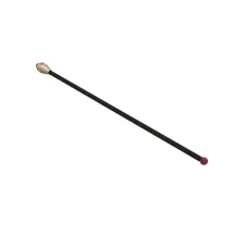 Stylus M5 ruby ball Ø6,0mm carbon fibre stem Ø4mm, titanium base Ø10,0mm, L200mm, ML 187mm