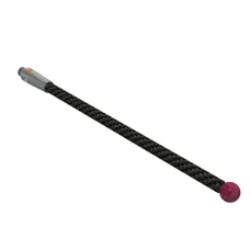 Stylus M2 ruby ball ø3,0mm carbon fibre stem Ø2mm, stainless steel base Ø3mm, L50mm, ML47,5mm