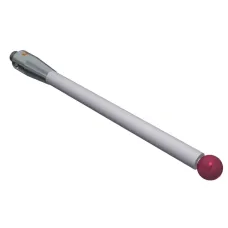 Stylus M4 ruby ​​ball ø6,0mm Stylus M4 ruby ​​ball ø6,0mm, керамічна ніжка Ø4,5mm, основа з нержавіючої сталі Ø7,0mm, L75mm, ML 63,5mm