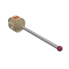Stylus M5 ruby ball ø3,0mm Stylus M5, ruby ball Ø3mm, carbide stem Ø2mm, titanium base Ø10mm, L40mm, ML31mm