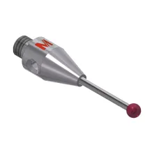 Stylus M3 рубінова кулька ø2,0 мм XXT Stylus M3, рубінова кулька Ø2 мм, твердосплавна ніжка Ø1 мм, титанова основа Ø4 мм, L19 мм, ML10,3 мм