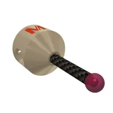 Stylus M5 ruby ball ø3,0mm Stylus M5, ruby ball Ø3mm, carbon fibre stem Ø2mm, titanium base Ø10mm, L20mm, ML11mm