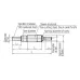 Precision Lead Screw 25mm Stoke 04AZA164 Mitutoyo