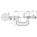 Dial Gauge Micrometer 0-25mm, without Indicator 107-201 Mitutoyo