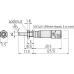 Micrometer Head Ultra-small 0-5mm, Clamp Nut, Spherical Spindle 148-216 Mitutoyo