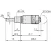 Micrometer Head, Spindle Feed 0,1mm/rev. 0-6,5mm, 0,002mm, Spherical 148-242-10 Mitutoyo