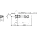 Microm. Head, Spindle Feed 0,1mm/rev. 0-5mm, Clamp Nut, Spherical Spindle 148-245 Mitutoyo