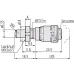 Microm. Head, Spindle Feed 0,25mm/rev. 0-6,5mm, Spherical Spindle, with Clamp Nut 148-323 Mitutoyo