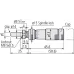 Micrometer Head Zero Adjustable 0-0,5", Clamp Nut, Spi. Lock, Sph. Spi. 148-852 Mitutoyo