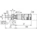 Micrometer Head Zero Adjustable 0-13mm, Clamp Nut, Spherical Spindle 148-858 Mitutoyo
