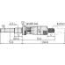 Microm. Head, Heavy Duty, 8 mm Spindle 0-25mm, Spindle Lock, 0,001mm 151-212 Mitutoyo