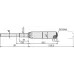 Microm. Head, Heavy Duty, 8 mm Spindle 0-50mm, w/o Ratched Stop 151-260 Mitutoyo