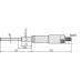 Microm. Head, Heavy Duty, 8 mm Spindle 0-2" 151-272 Mitutoyo