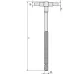 Telescopic Gauge 90-150mm 155-132 Mitutoyo