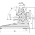 Подставка для микрометра, регулируемый угол для микрометра 0–100 мм/0–4 дюйма 156-101-10 Mitutoyo