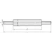 Micrometer Setting Standard Length: 175mm 167-107 Mitutoyo
