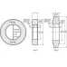 Setting Ring 0,24" Steel 177-207 Mitutoyo
