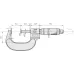 Digit Outside Micrometer 1-2" 193-212 Mitutoyo