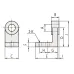 Fixture for Micrometer Head, Clamp Nut for 9,5mm Stem 303559 Mitutoyo
