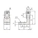 Fixture for Micrometer Head, Plain Stem for 9,5mm Stem 303569 Mitutoyo