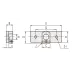 Fixture for Micrometer Head, Plain Stem for 10mm Stem 303581 Mitutoyo